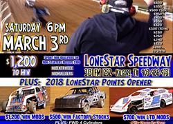 2/16-17 LONESTAR EVENTS ARE NOW PO