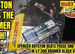 Spencer Bayston goes wire-to-wire