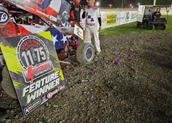 Stouthamer Scores Lightning Sprint