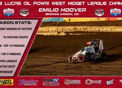 Emilio Hoover Earns Second-Straigh