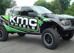 KMC Wheels Showcases Unique Truck