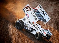 Larson's first Lucas Oil Speedway