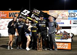 Kahne Captures First Win at Huset’