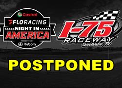 CFNiA at I-75 Raceway Postponed