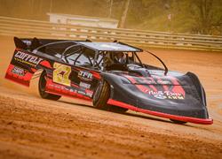Feathers Starts Strong, Engine Woes Lead to 10th Place Finish at Potomac Speedway