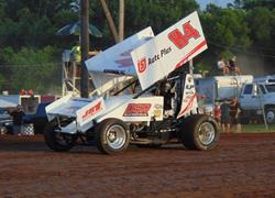 Hanks Loses Tire Late at Lonestar