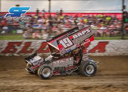 Brent Marks hard charges at Eldora