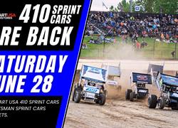 410's ARE BACK THIS SATURDAY!