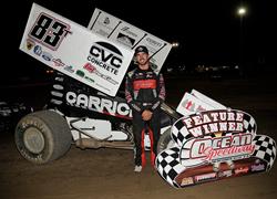 Tanner Carrick dominates for first