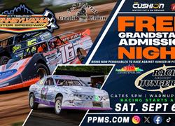 Rain Date Set for Free Grandstand