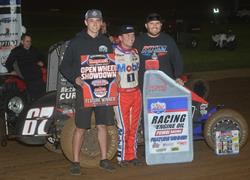SEAVEY STEALS LATE WIN AT LUCAS OI