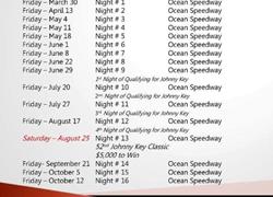 16 RACES ON TAP FOR THE 2012 OCEAN