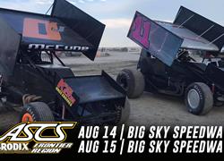 Big Sky Speedway Expands ASCS Fron