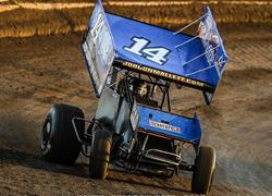Mallett Records Podium During Firs