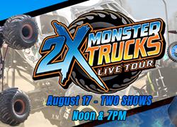 2X Monster Trucks at Tulsa Speedwa