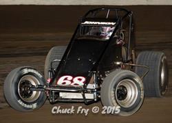 Johnson Enjoys Outlaw Kart Showcas