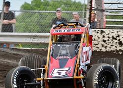 Setser drives to top-10 finish at