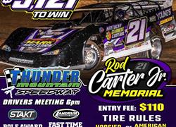 2nd Annual Rod Carter Jr. Memorial Now $5121 To Win!