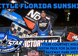Tyler Courtney holds off Justin Pe