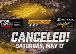RAINED OUT: Saturday's High Limit Show at Utica-Rome Speedway Canceled by Storms