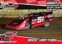 Ferris makes Tulsa Speedway debut