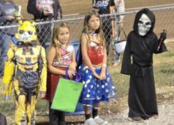 Costume Contests, Racer Scuffles P