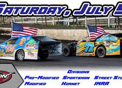 Weekly Racing Spotlights Independence Weekend at Macon Speedway