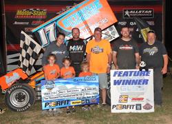Category 4 Hurricane: Horstman Wins Fourth GLSS Feature at I-96 Friday