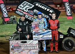Scotty Milan Hard-Charges to First