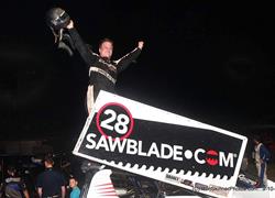 Bryant Shares Trip to Victory Lane