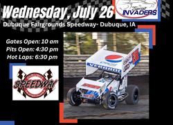 Sprint Invaders Rock Dubuque Count