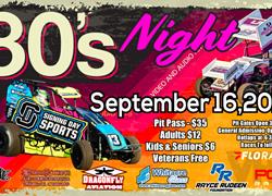 80's Night At Port City Raceway
