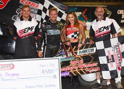 Bergman Wins at Badlands Following