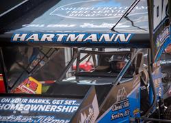Austin Hartmann finds speed, makes