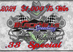 $1,000 to win IMCA Modified .38 Sp