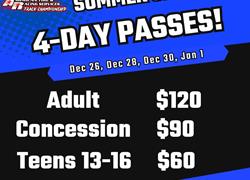 Summer of Speed 4-Day Passes
