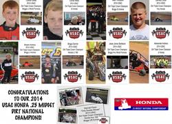 Congratulations to our 2014 USAC H