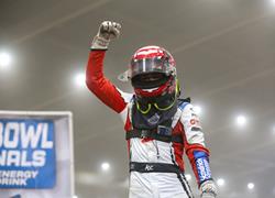 Kyle Larson Prevails During Monday