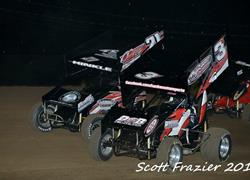 Hanks Overcomes Heat Race Crash to