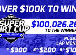 SUPER DIRT TO PAY $100,026.26 TO W