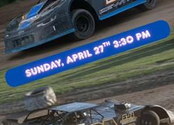 Sunday Practice Set at The Dirt Track at Genesee After Saturday Cancellation