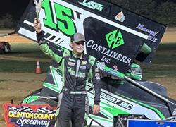 Tebbs Is Tops with Sprint Cars at