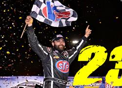 Schatz Drives to 23rd World of Out