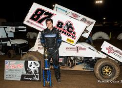 Reutzel Rallies to Win STN Sprint