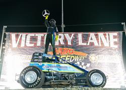 Caleb Stelzig Starts Season with W