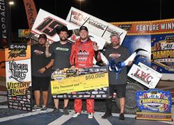 ENDING ON TOP: Brent Marks Ends Kubota High Limit Racing Campaign with $50,000 Victory at Texas Motor Speedway