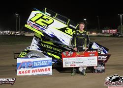 DRYDEN DOMINANT AT MERRITTVILLE FOR FIRST SOS WIN