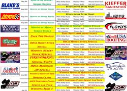 2025 Black Hills Speedway Schedule