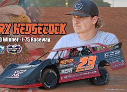 Hedgecock Holds Firm for $5,000 Score at I-75 Raceway