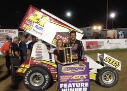 Brian Brown wins from 13th at Rand